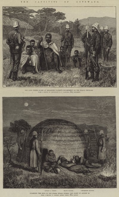 チェテワヨの監禁 作： Frank Dadd